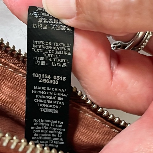 Fossil Issue 1954 Crossbody Bag Purse PVC Coated Geometrical colorful Design - Picture 10 of 16